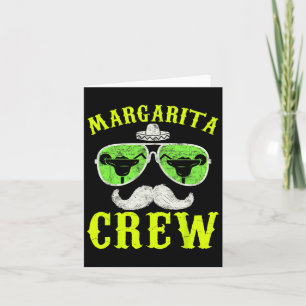 Tarjeta Tripulación de Margarita - Fiesta de mujeres del C