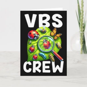 Tarjeta Tripulación de Vbs Magnificado Vbs 2025 Escuela Bí
