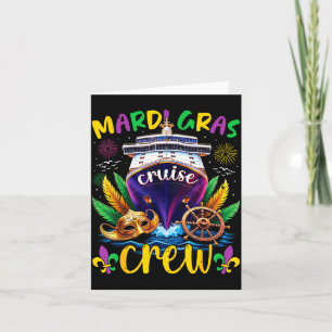 Tarjeta Tripulación del crucero de Mardi Gras 2026 Mardi G