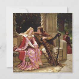Tarjeta Tristan and Isolde (Romance medieval)