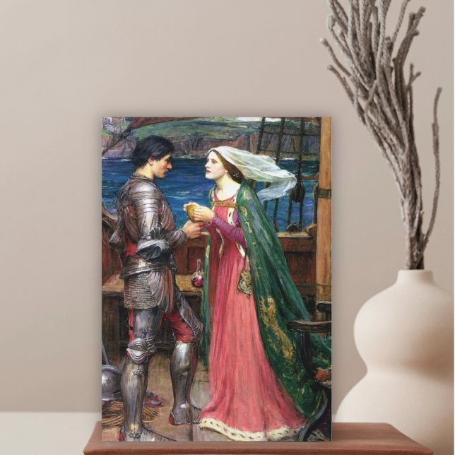 Tarjeta Tristán e Isolda de John William Waterhouse (Subido por el creador)