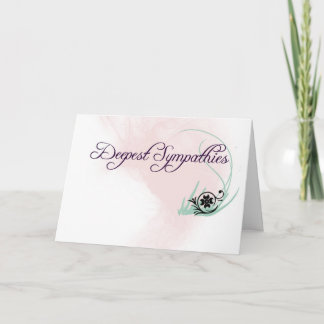 Tarjeta Triste, no tengo gusto de usted