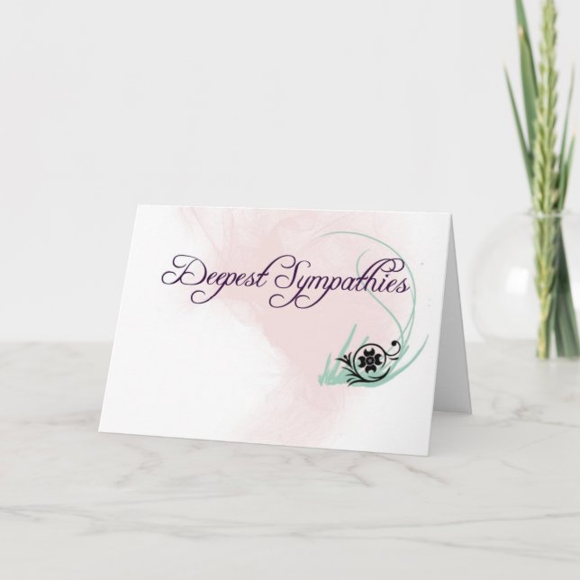 Tarjeta Triste, no tengo gusto de usted (Anverso)