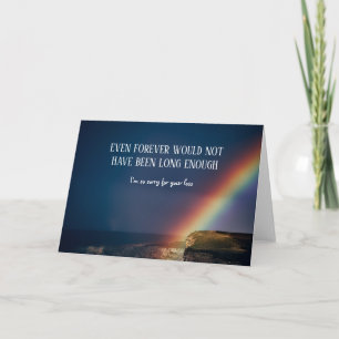 Tarjeta Triste para su condolencia del mascota de la