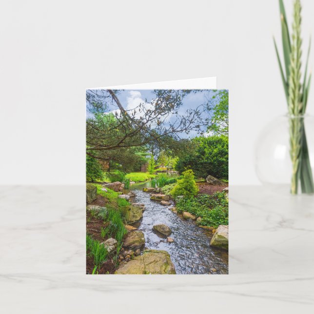 Tarjeta Triturador de creek primavera (Anverso)