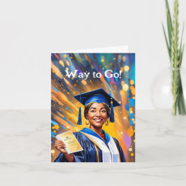 Tarjeta Triunfo eterno - Celebrando tu graduación