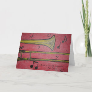 Tarjeta trombone
