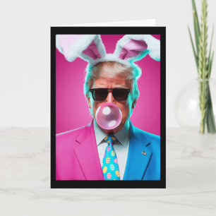Tarjeta Trompeta Soplando Chicle Político Republicano Este