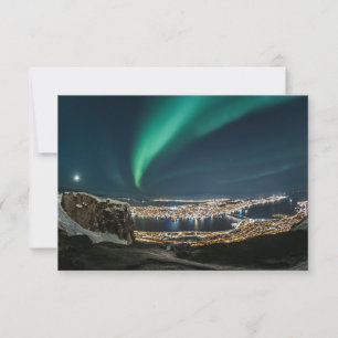 Tarjeta Tromso de las Luces del Norte