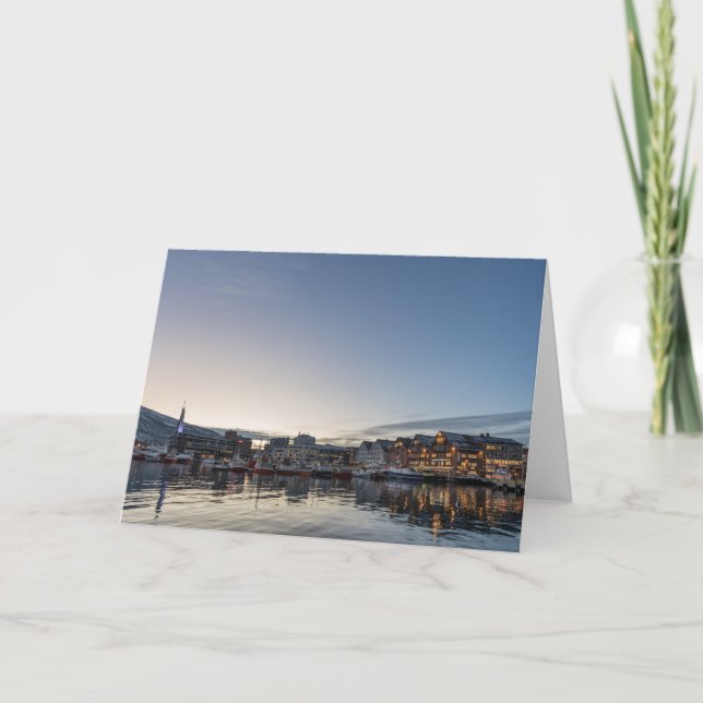 Tarjeta Tromso Noruega (Anverso)
