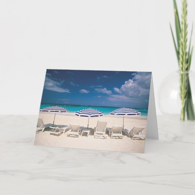 Tarjeta Tropical Beaches | Tropical Beach Anguilla (Anverso)