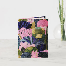 Tarjeta Tropical Modernism Greeting Card