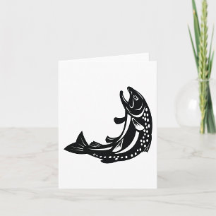 Tarjeta Trout Fish