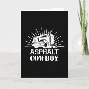 Tarjeta Truck Driver Trucker Trucks Love Funny Gift Idea