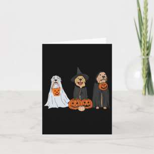 Tarjeta Truco O Tratamiento De Halloween De Regalador De O
