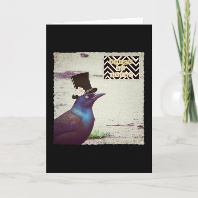 Tarjeta Truco o trato de Grackle (Anverso)