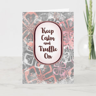 Tarjeta Truffle On – Colección de chocolates de ánimo