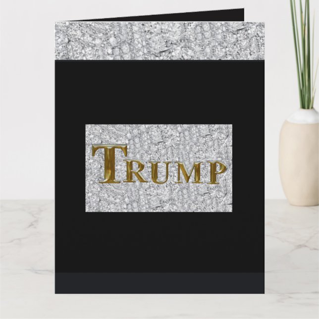 TARJETA TRUMP (Anverso)