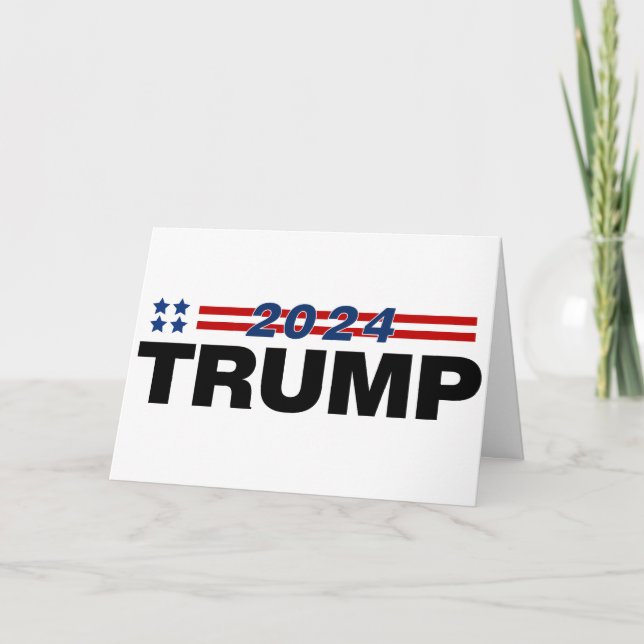 Tarjeta Trump 2024 (Anverso)