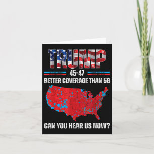 Tarjeta Trump 2024 45 47 Mejor Cobertura Que 5g