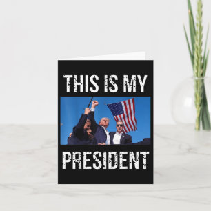 Tarjeta Trump 2024 Este Es Mi Presidente