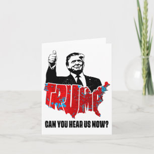 Tarjeta Trump 2024 Nos Puede Escuchar Ahora Mapa De Las El