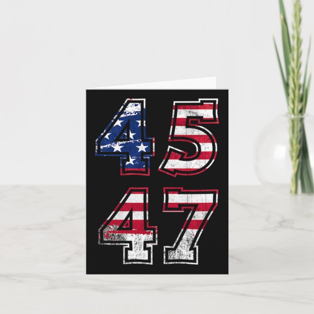 Tarjeta Trump 2024 para presidente (Anverso)