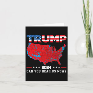 Tarjeta Trump 2024 ¿Puede Escucharnos Ahora Mapa De Los Re