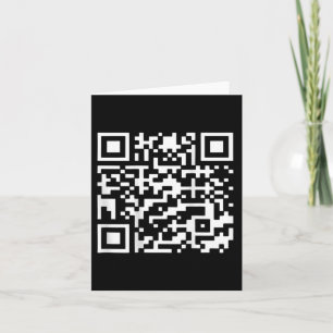 Tarjeta Trump 2024 Qr 4547 Tee Trump Código de baile