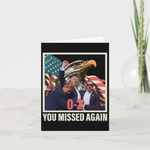 Tarjeta Trump 2024 que se perdió de nuevo 0-2