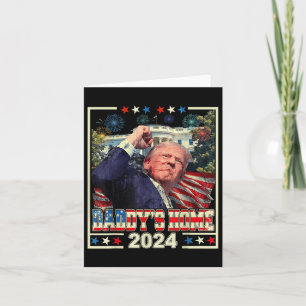 Tarjeta Trump 2024 Recuperar a Estados Unidos en casa