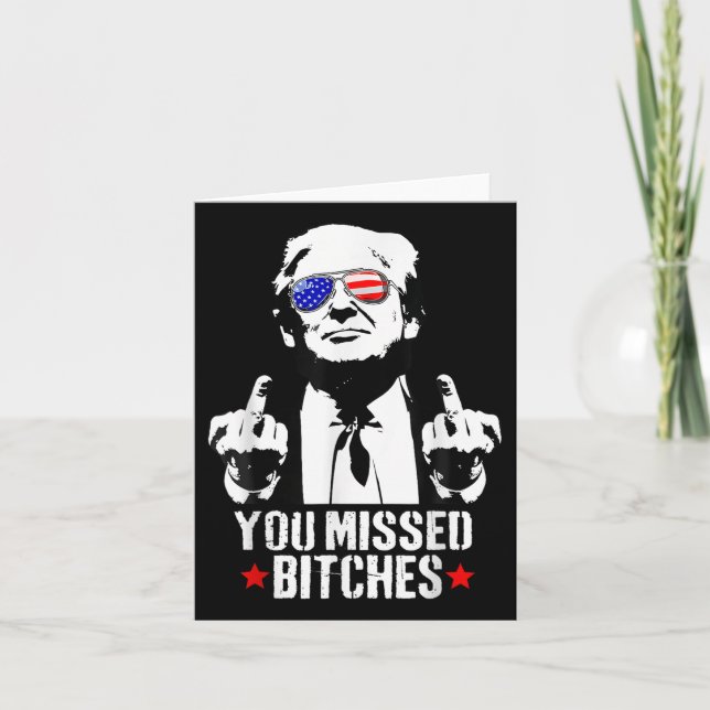 Tarjeta Trump 2024 _ Se Lo Perdiste (Anverso)
