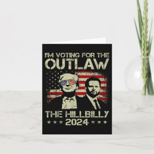 Tarjeta Trump 2024 - Voto Por Los Terroristas Y The Hill