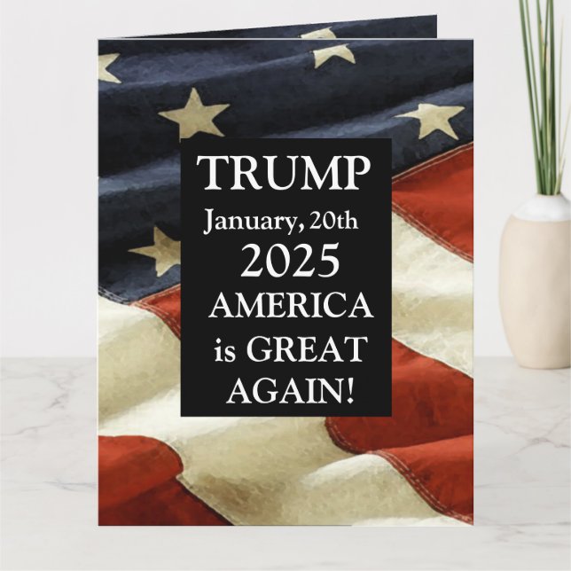 TARJETA TRUMP 2025 (Anverso)