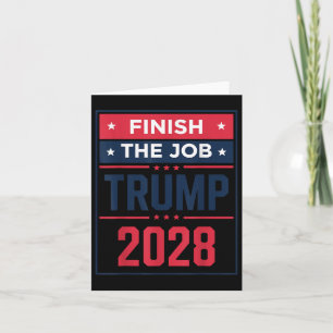 Tarjeta Trump 2028 Termina El Trabajo Trump 2028