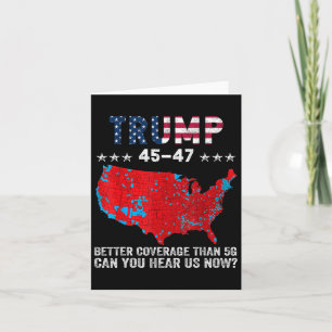 Tarjeta Trump 45 47 Mejor Cobertura Que 5g ¿Puede Escuchar