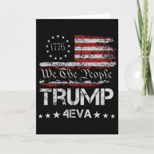 Tarjeta Trump 4eva Por Siempre 4 De Julio Amo Presidente N