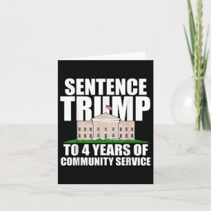 Tarjeta Trump A 4 Años De Servicio Comunitario 2