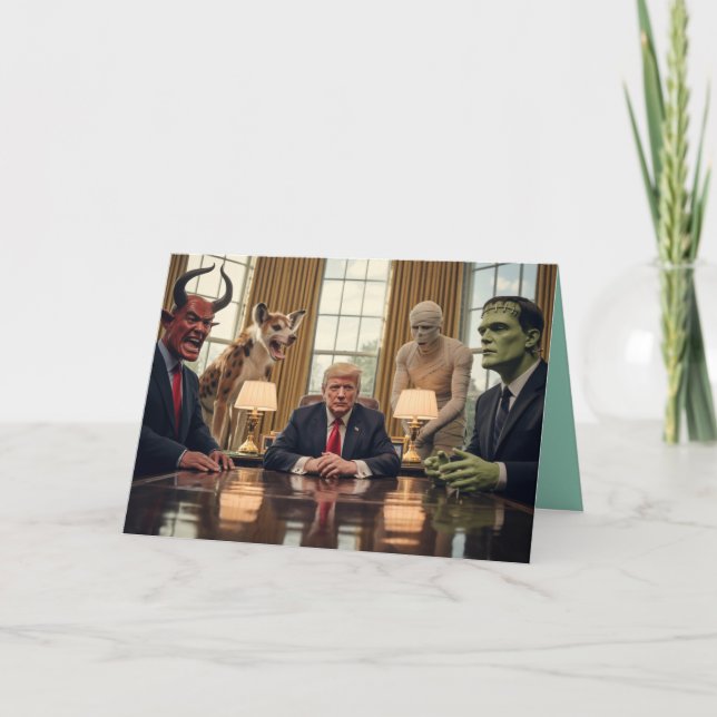 Tarjeta Trump Advisors Greeting Card (Anverso)