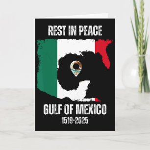 Tarjeta Trump América Desgarra Golfo De México Presidente 