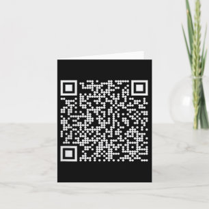 Tarjeta Trump baila Qr Divertido presidente Trump código d