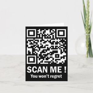 Tarjeta Trump baila troll Qr Divertido presidente Trump