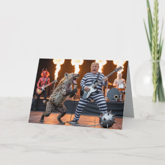 Tarjeta Trump Band From Hell Greeting Card