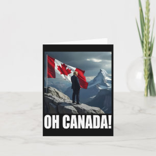 Tarjeta Trump Bandera de Canadá Hombres Ropa de Mujeres