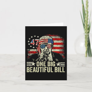 Tarjeta Trump Big Bill Un Gran Hermoso Proyecto De Ley Fun