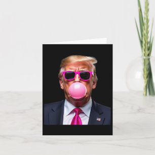 Tarjeta Trump Bubble Gum