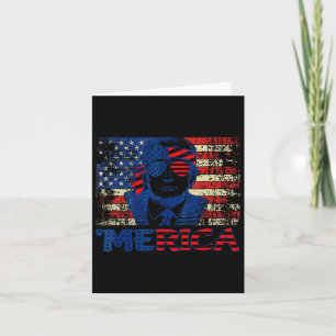 Tarjeta Trump Camisetas 4 De Julio Fla Estadounidense