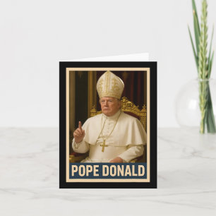 Tarjeta Trump como Iglesia del Vaticano