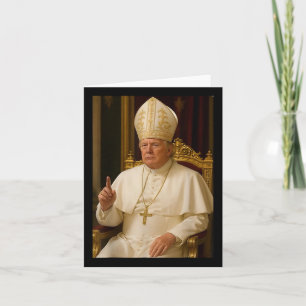 Tarjeta Trump como Iglesia del Vaticano