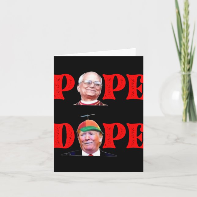 Tarjeta Trump como Iglesia del Vaticano (Anverso)